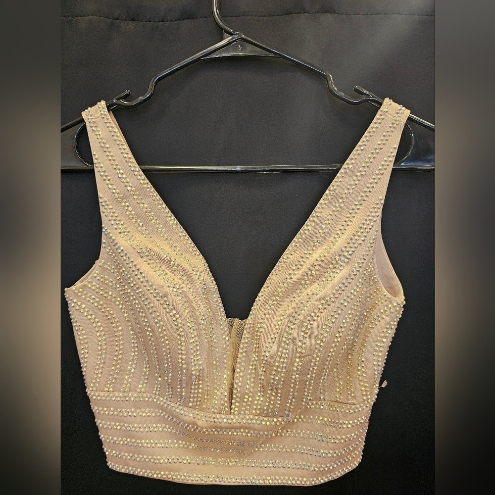 Dance, top, sparkle, prom, party, wedding, bridal, casual, vacation, homecoming